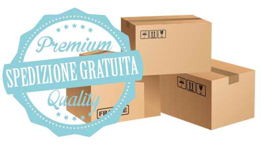 spedizione gratuita in tutta Italia